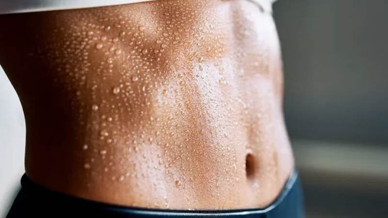 เหงื่อออก